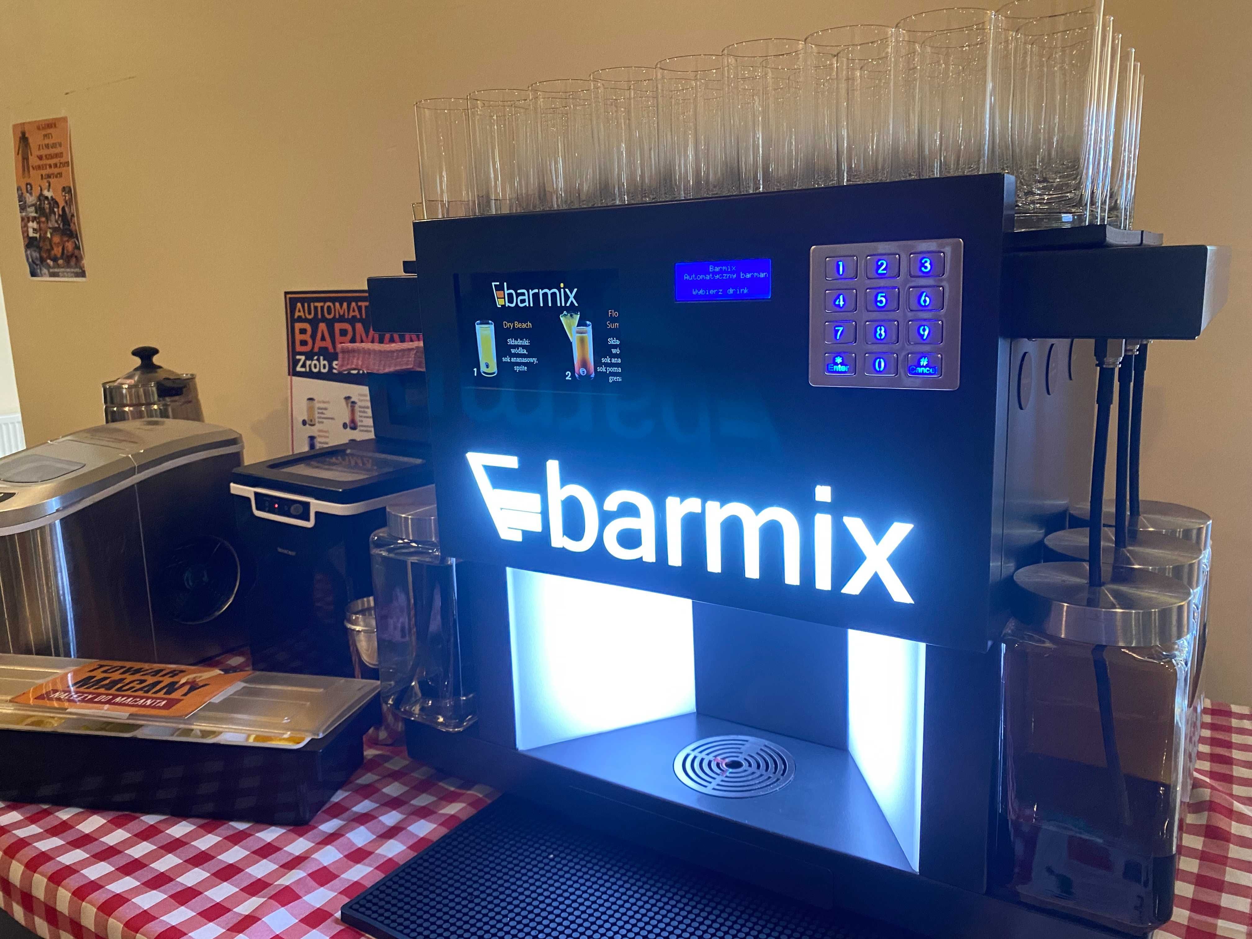 Barmix automatyczny barman atrakcje na wesele urodziny event drinki