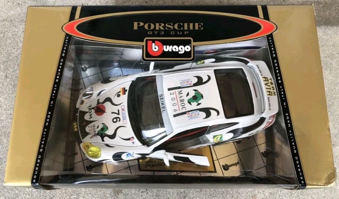 Porsche gt3 cup Burago BMW M Roadster 1996