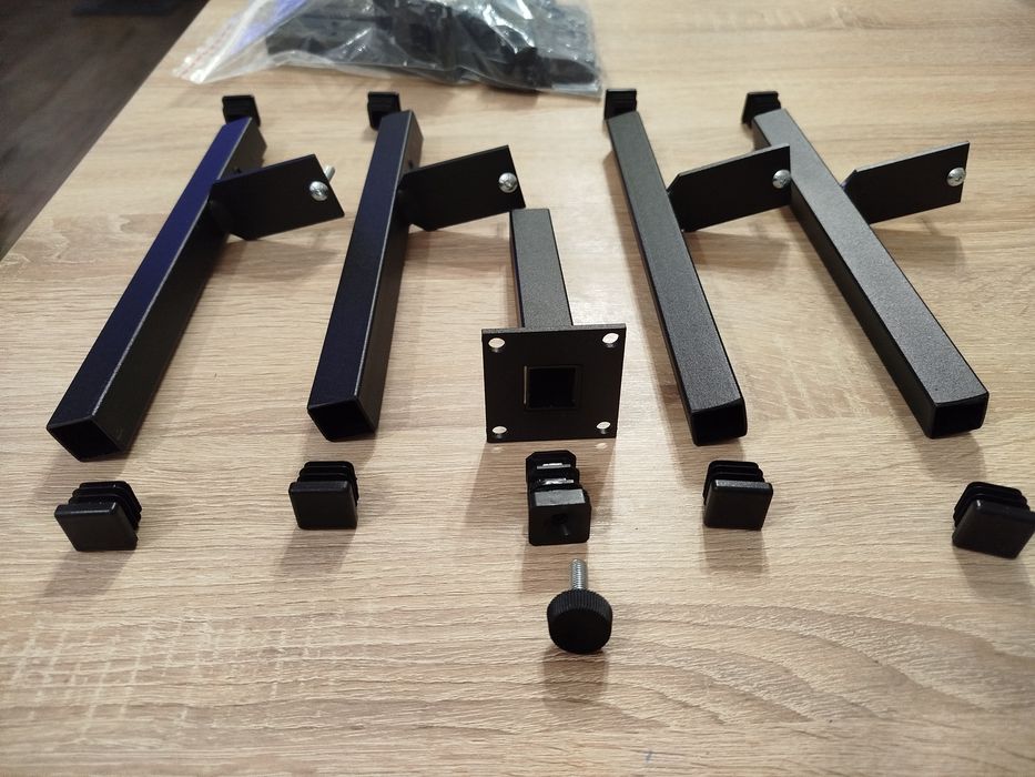 Nogi metalowe do szaf, witryn, stolika