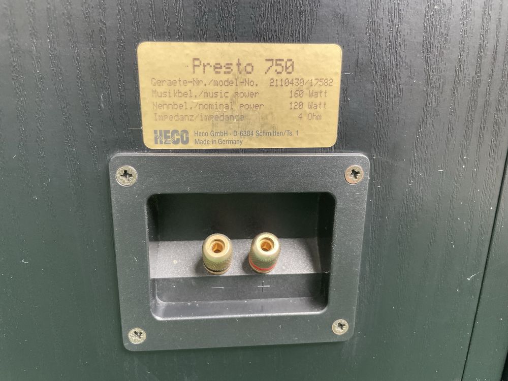 Kolumny Heco Superior Presto 750 Świetny Stan