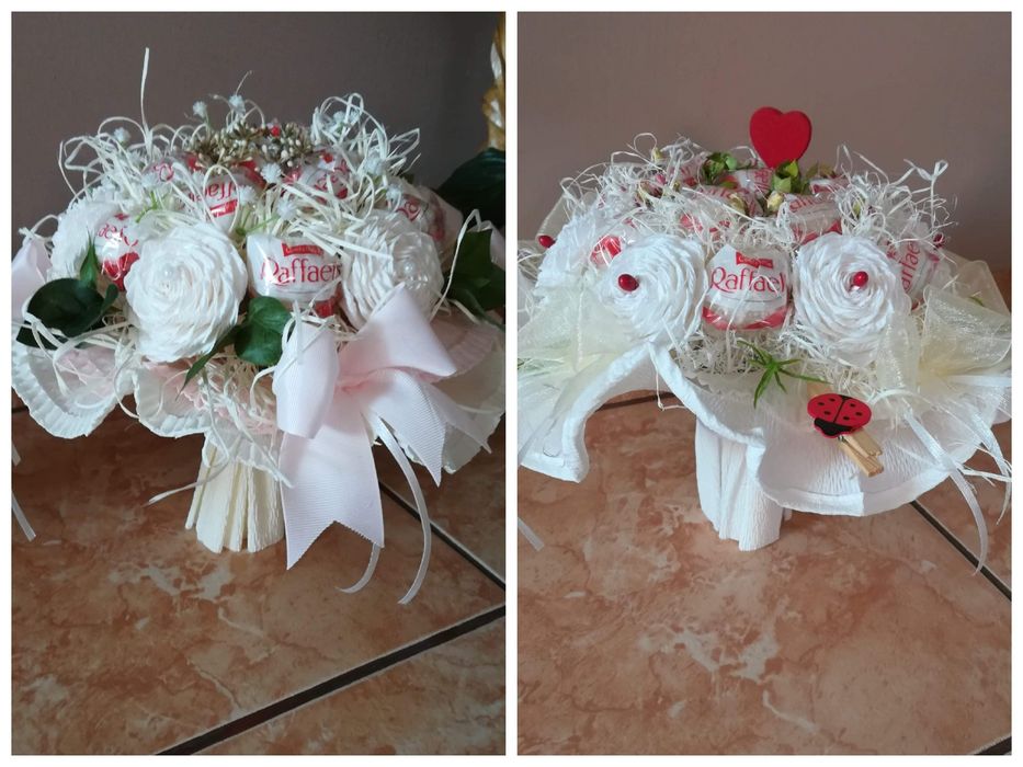 Bukiety okolicznościowe z cukierków