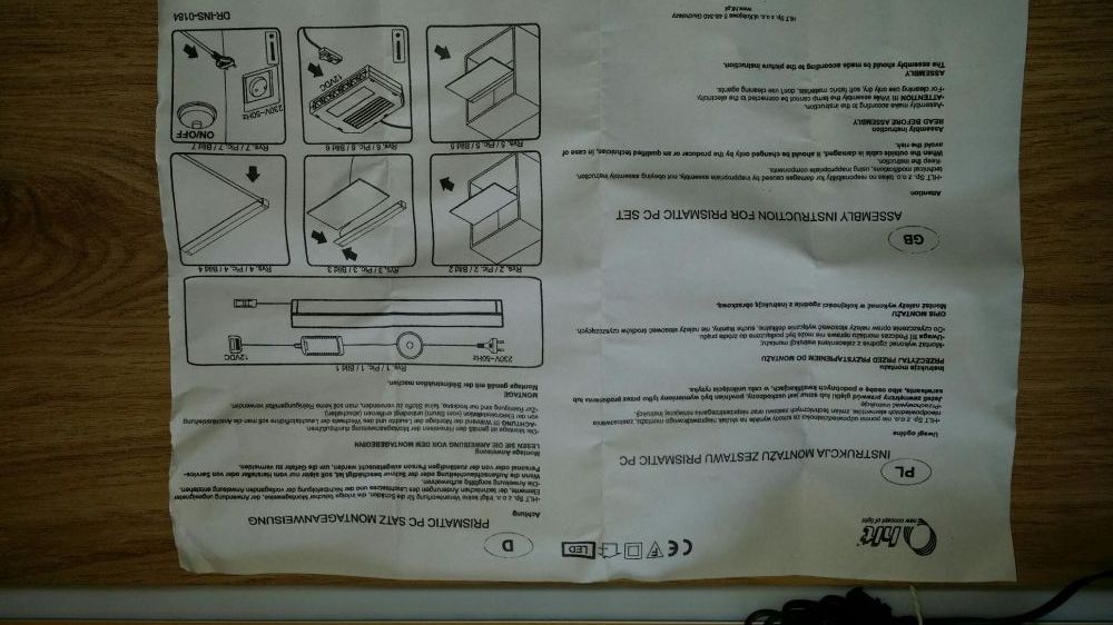 Oświetlenie LED do mebli