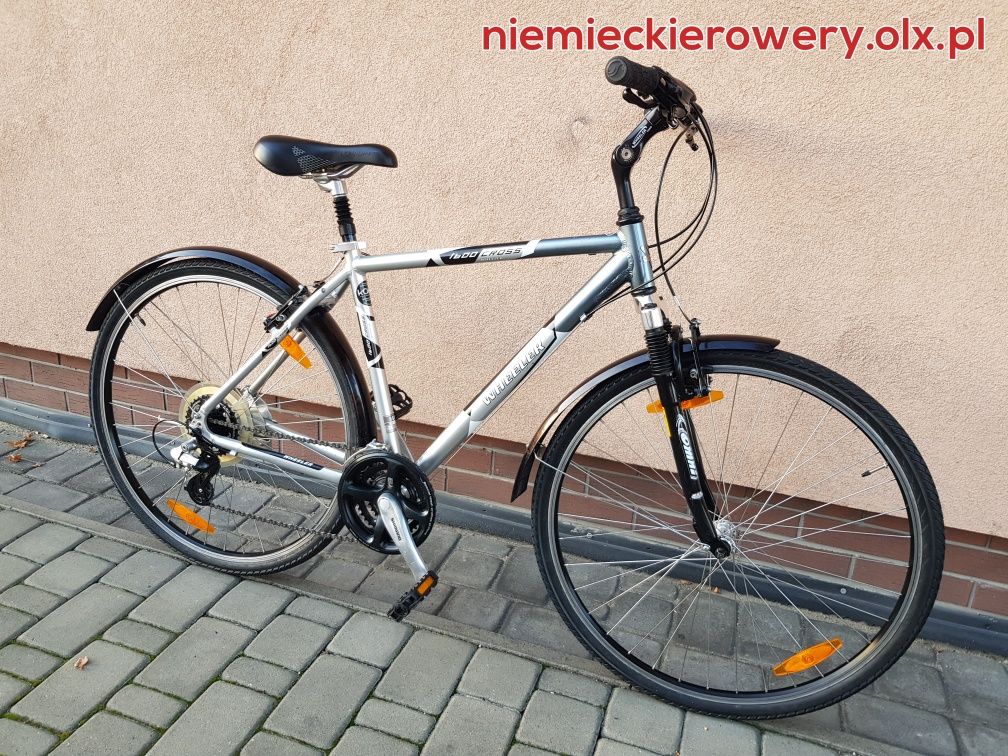 Rower męski crossowy WHEELER koła 28 SHIMANO ACER aluminium WYSYŁKA