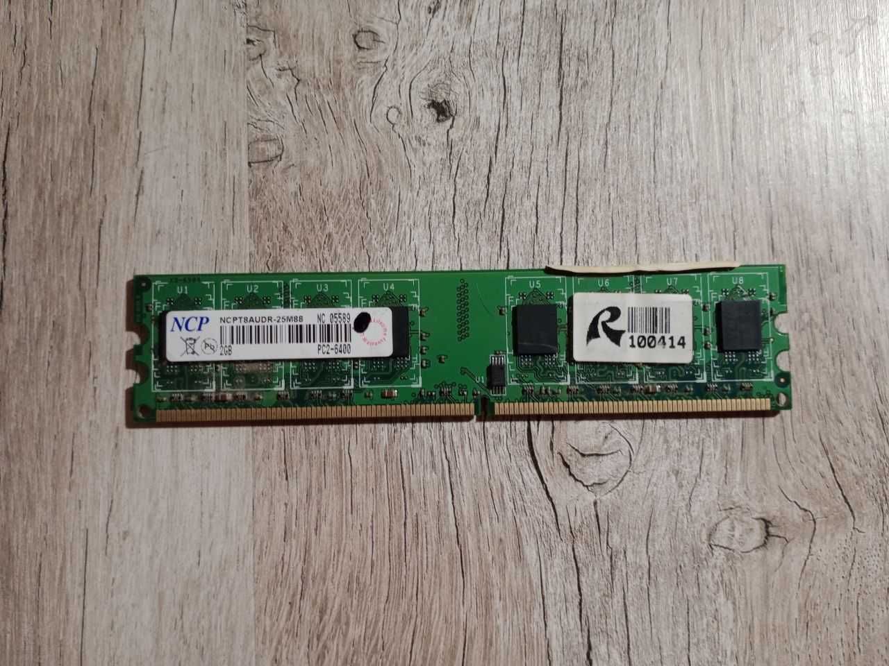 Оперативная память  DDR2  2GB 800MHz  NCP (NCPT8AUDR-25M88)