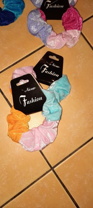 Gumki Frotki do wlosow Welur SCRUNCHIES