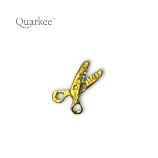 Quarkee™ 22K Gold Złote Nożyczki - Nożyce biżuteria nazębna
