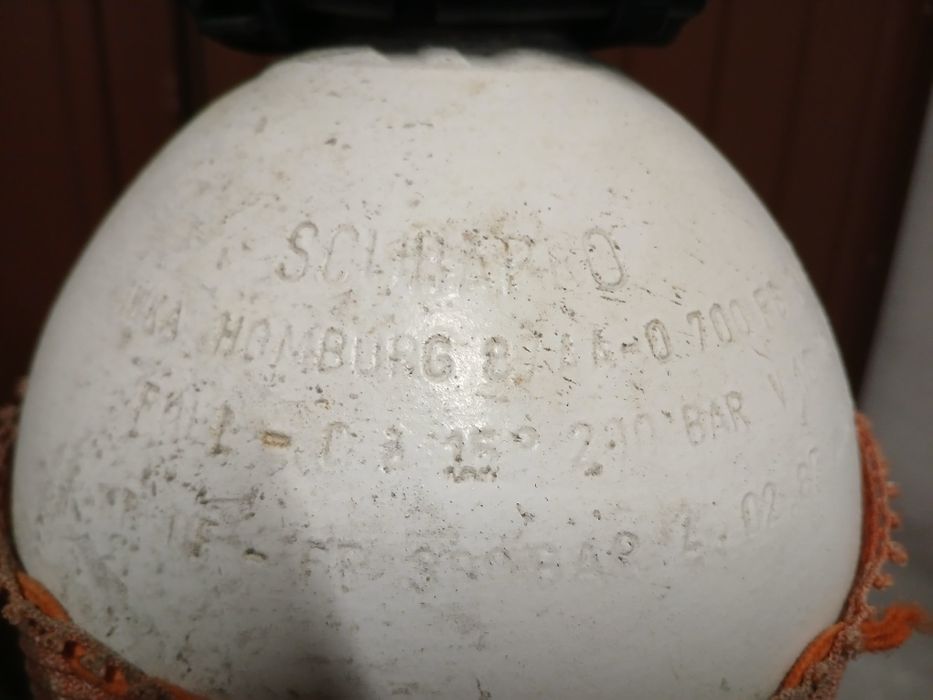 Cilindros de Mergulho – Schmidt / Homburg – 200 Bar – Usados