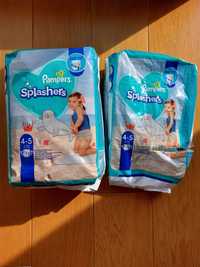 Pampers Splashers 13 szt pieluchy do kąpieli- rozm 4-5,  9-15 kg