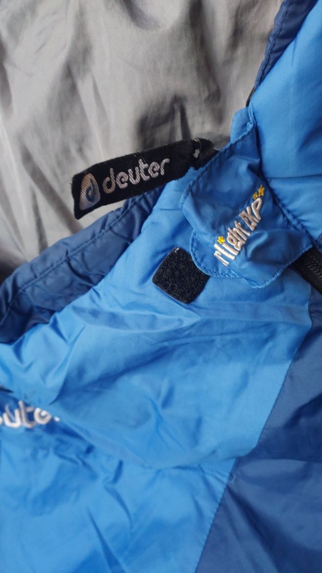 Спальний мешок дитячий Deuter Starlight 3392 indigo-navy left.Спальный