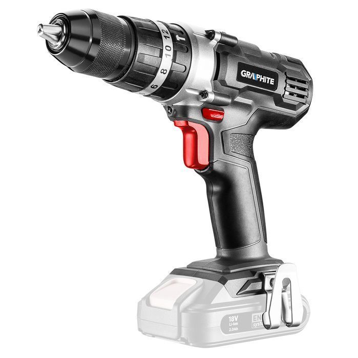 Wiertarko-Wkrętarka Akumulatorowa Z Udarem Energy+ 18V, Li-Ion,