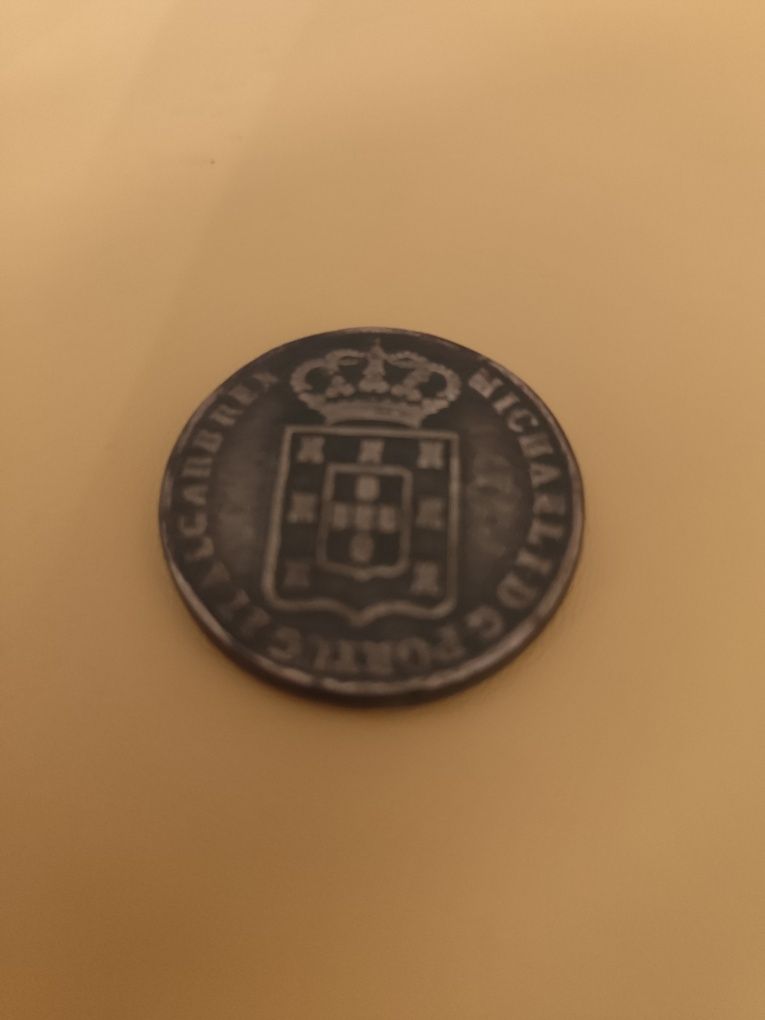 Moeda 40 Reis de 1833