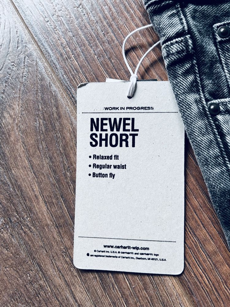 Джинсові шорти Carhartt-Wip Newel short denim