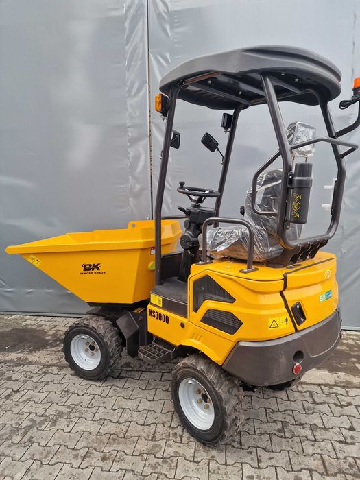Wozidło budowlane obrotowe na kołach Buggy KS3000 Berger Kraus 1360kg