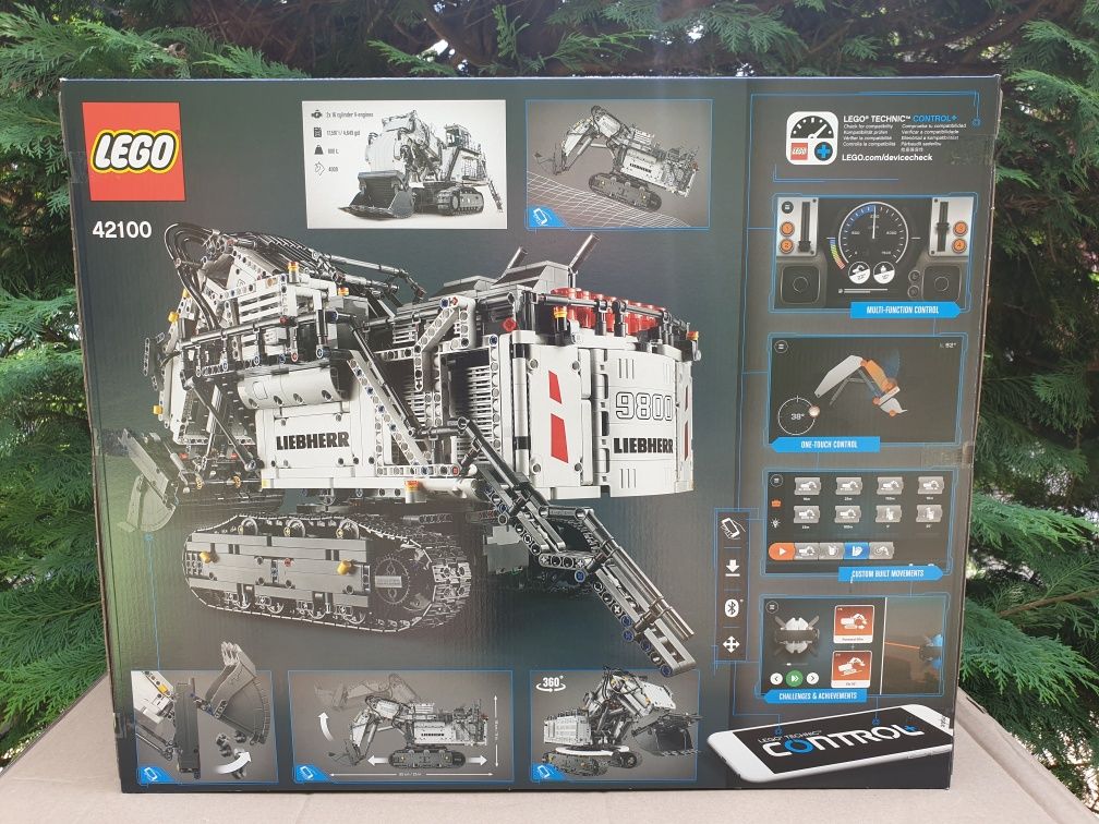 LEGO Technic 42100 - Koparka Liebherr R 9800