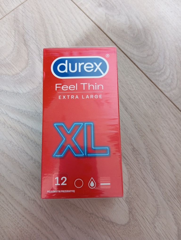 Prezerwatywy Durex Feel Thin extra large 12 szt