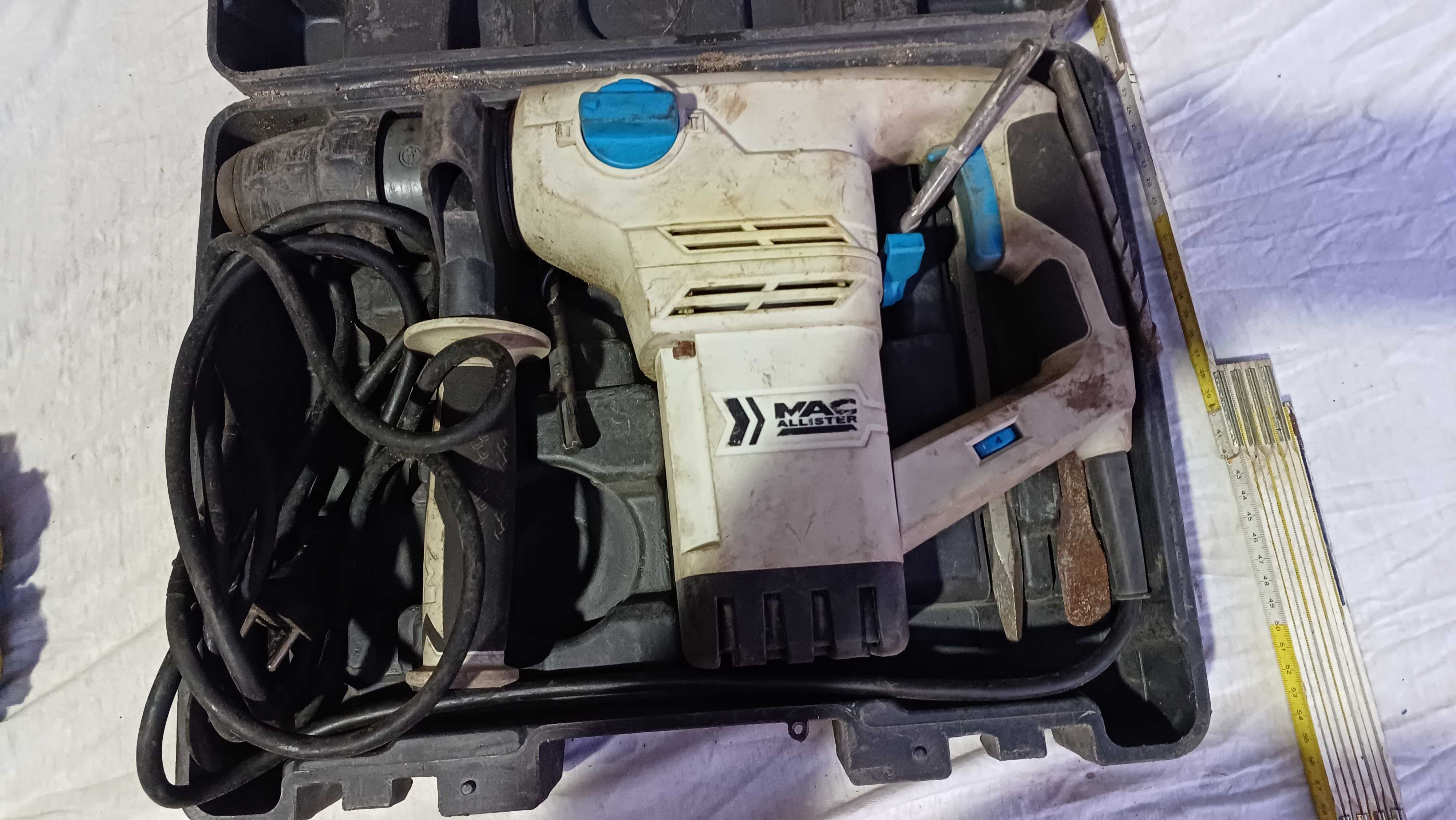 Młotowiertarka Macallister MSRH1250-A SDS Plus 1250W+ walizka
