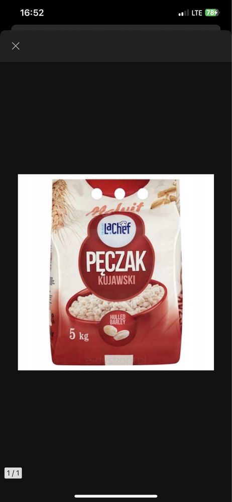 Pęczak kujawski 5 kg