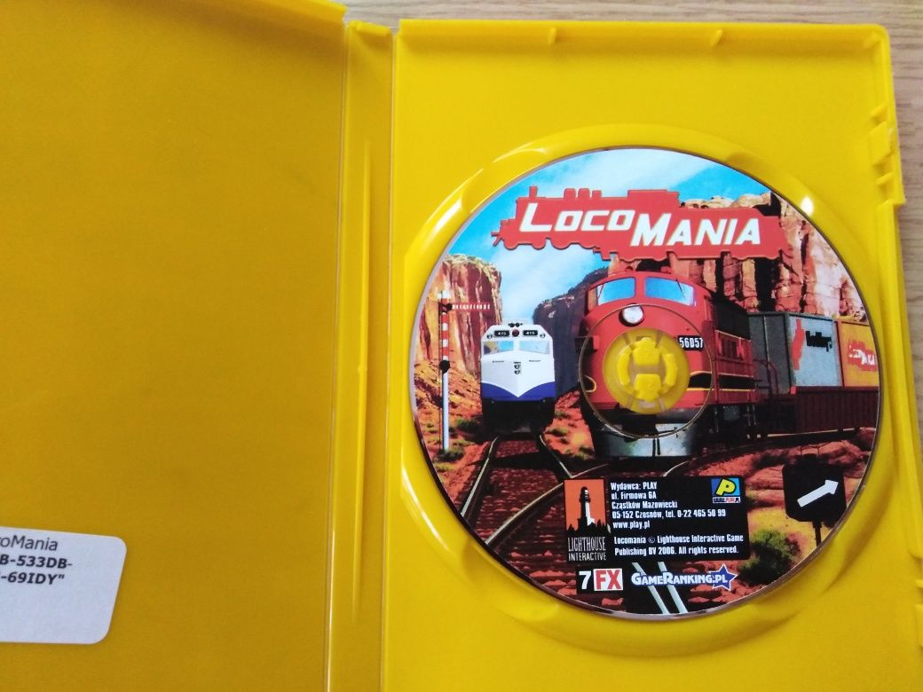 Gra komputerowa Loco Mania - pociągi [PC]