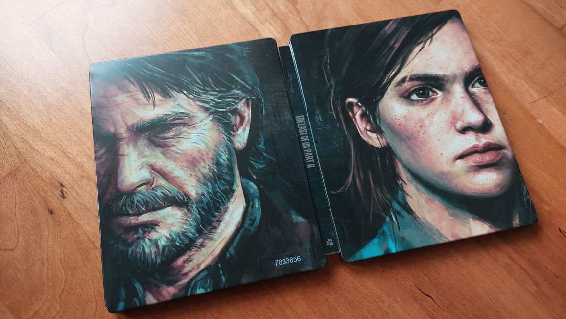 Last of us 2 - Capa metálica - Para PS4 e PS5