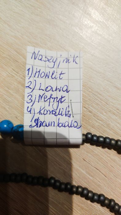 Naszyjnik wielokolorowy