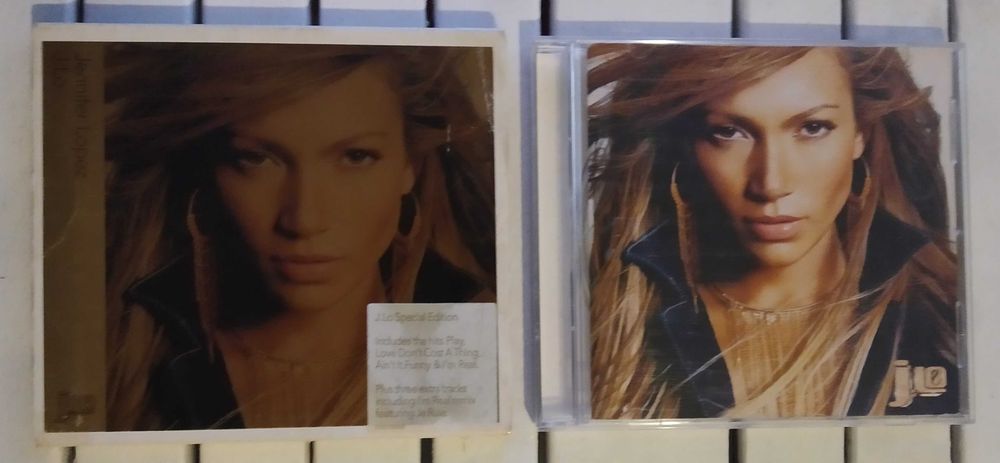 7 CDs de Jennifer Lopez  (5 albuns e 2 CD Singles)
