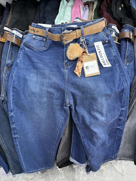 Spodnie damskie BALLOON FIT, firma M.Sara, rozmiar M