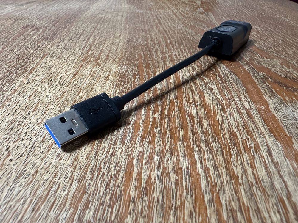 Ethernet адаптер USB 3.0/2.0 с разъемом RJ-45 (USB to RJ-45)