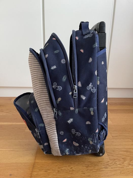 Mochila roxy com rodas