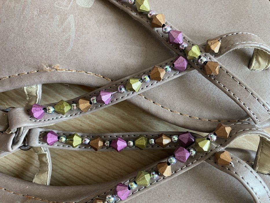 Sandalki 37 stan bardzo dobry japonki