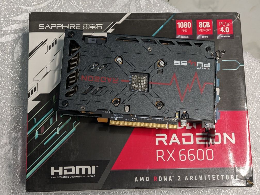 Відеокарта Rx6600 XFX, Pulse