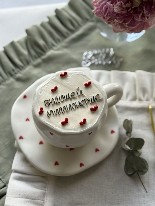 Торт в кружке торт в чашке / торт в кружці, торт в чашці/