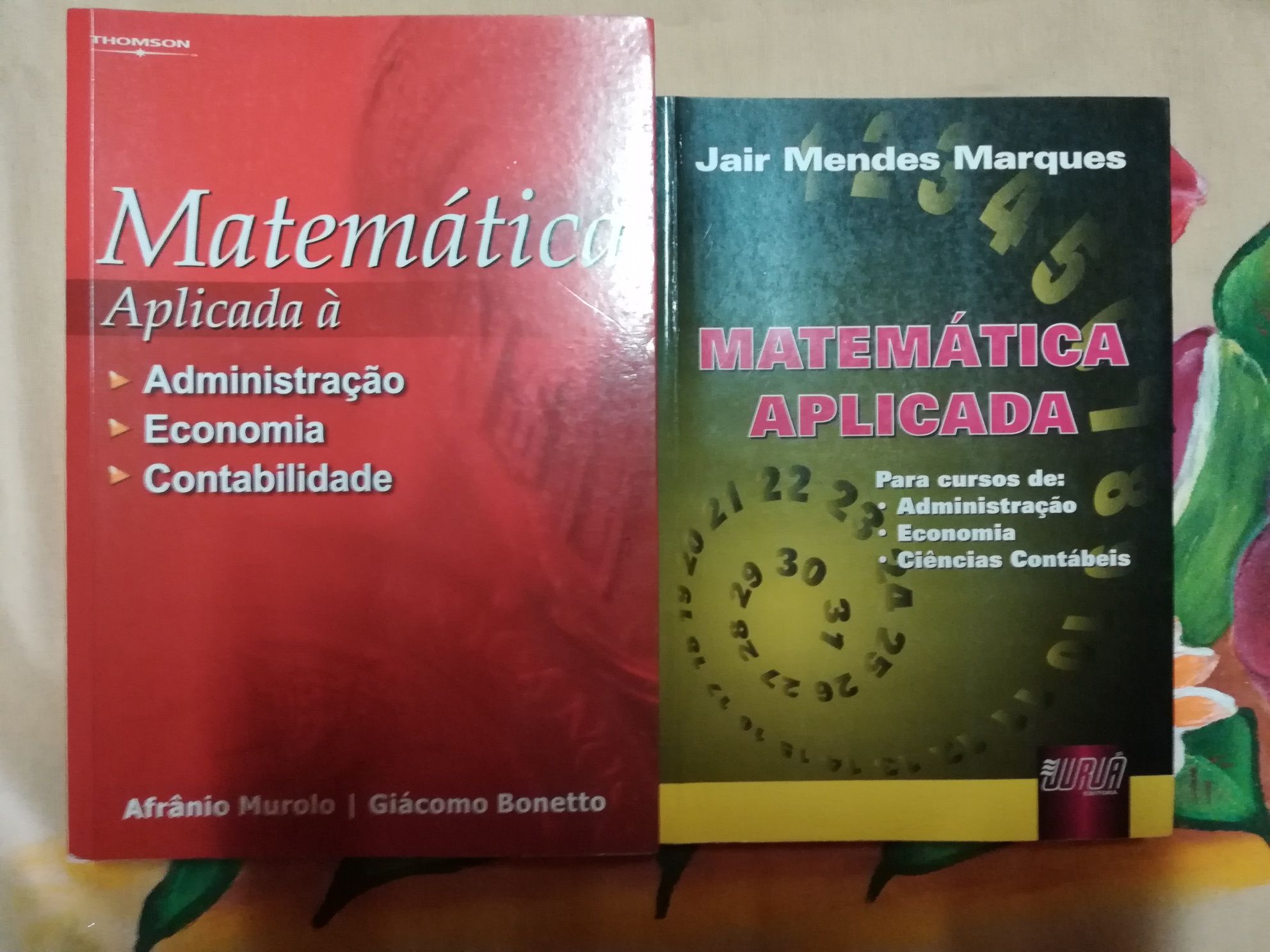 Vendo Livros de Matemática Aplicada