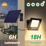Lampa solarna Intelamp LED 1200 lm – mocne światło bez prądu!