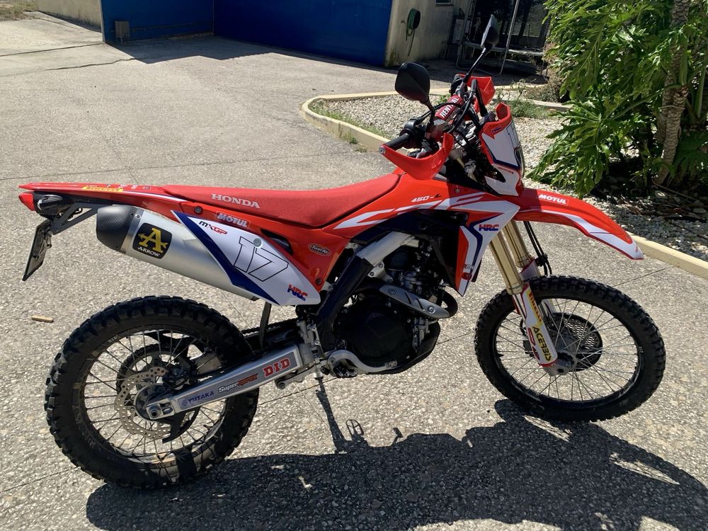 Honda Crf 450L como nova