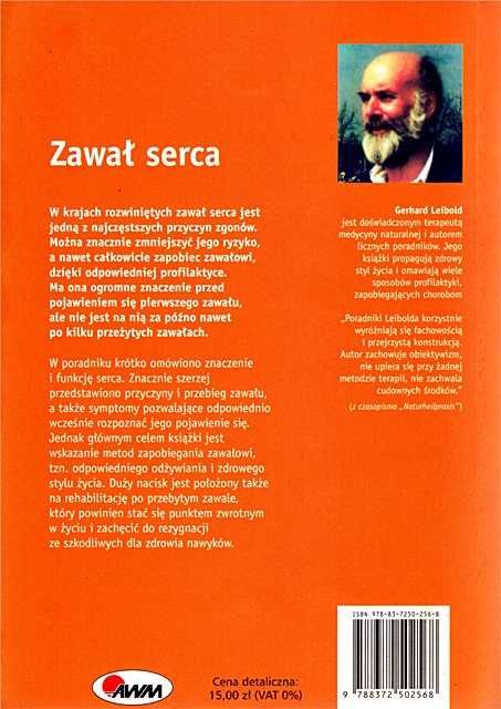 ZAWAŁ SERCA - Gerhard Leibold seria: Natura dla zdrowia