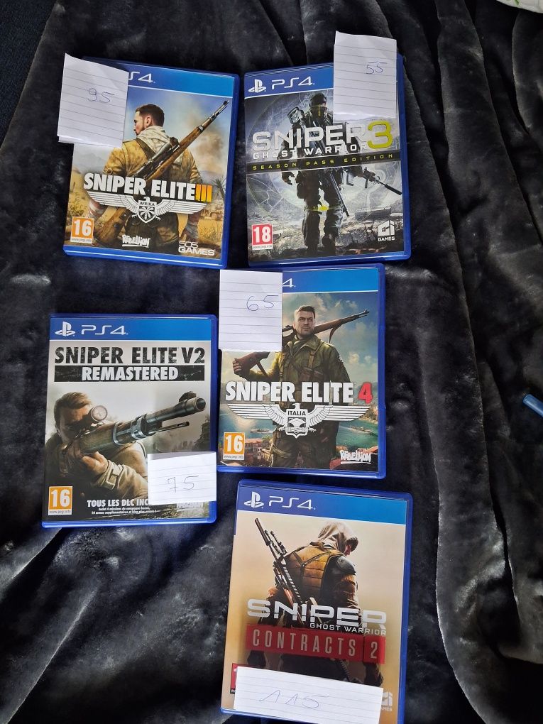 Gry Ps4 - z kolekcji  Snajper