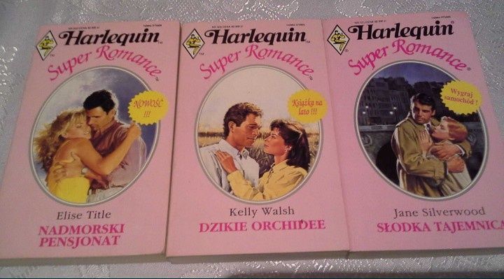 Harlequin seria Super Romance - kolekcja książek

Wydanie I. 1992 rok
