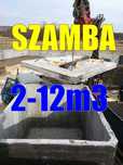 Szambo betonowe 12m3 Zbiornik betonowy Piwniczka