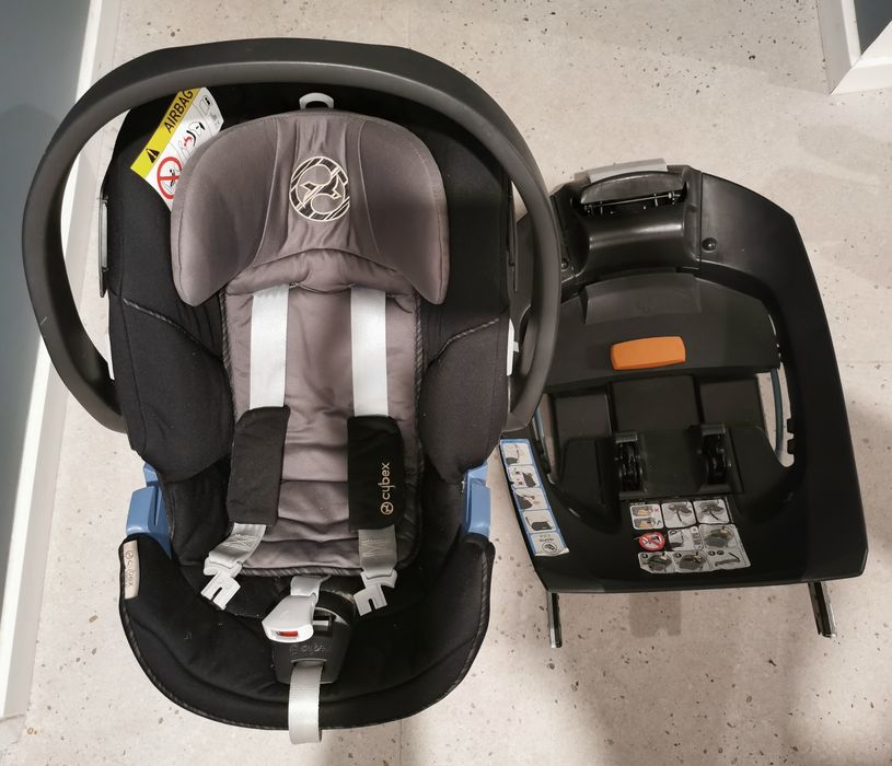 Fotelik samochodowy Cybex aton 5 + Baza
