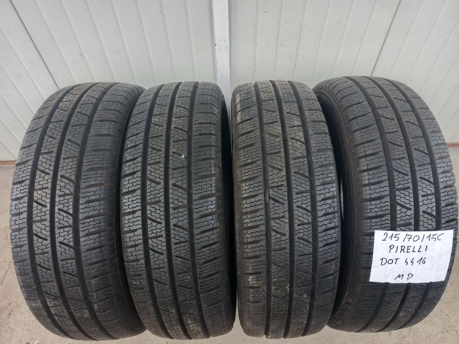 Opony zimowe 4x 215/70R15C