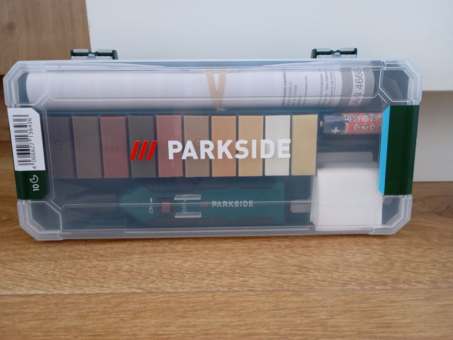 Nowy zestaw naprawczy do paneli mebli laminatu parkietu Parkside