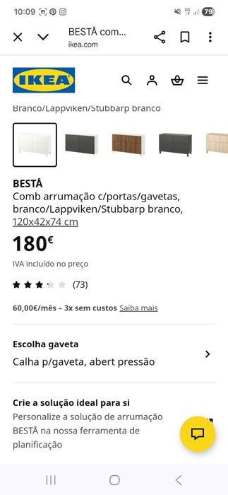 Aparador Besta Ikea