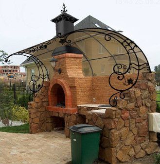 Кладка (постройка) Каминов, Барбекю