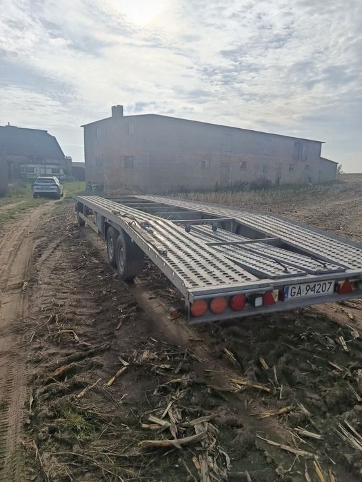 LAWETA NA DWA AUTA, laweta obrotnica 8,5 m