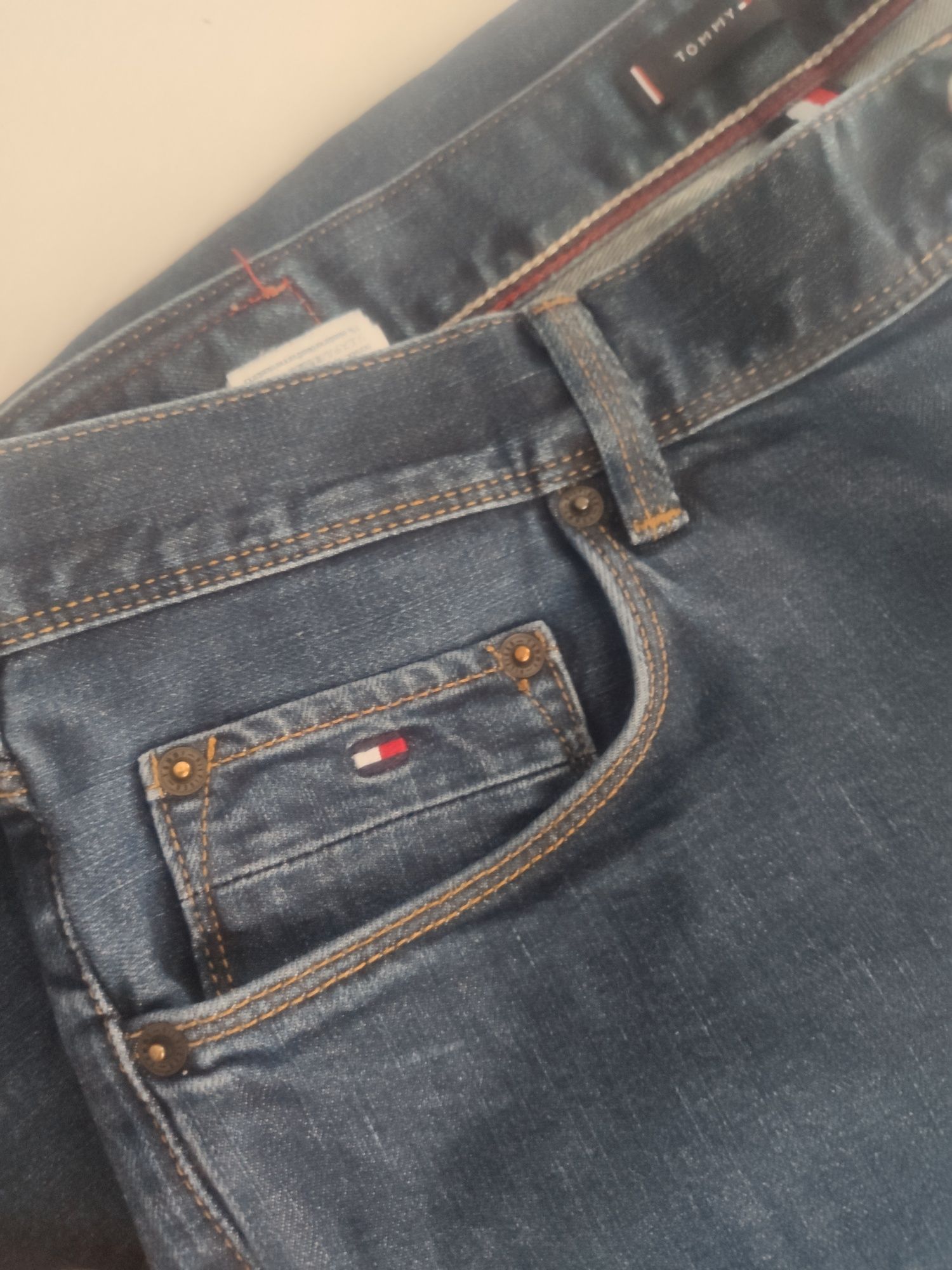 Nowe męskie jeansy spodnie TOMMY HILFIGER r.34 /30 nowe WYPRZEDAŻ