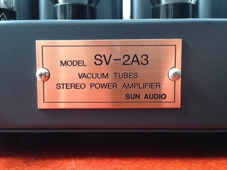 Sun Audio 2A3 legendarny wzmacniacz lampowy