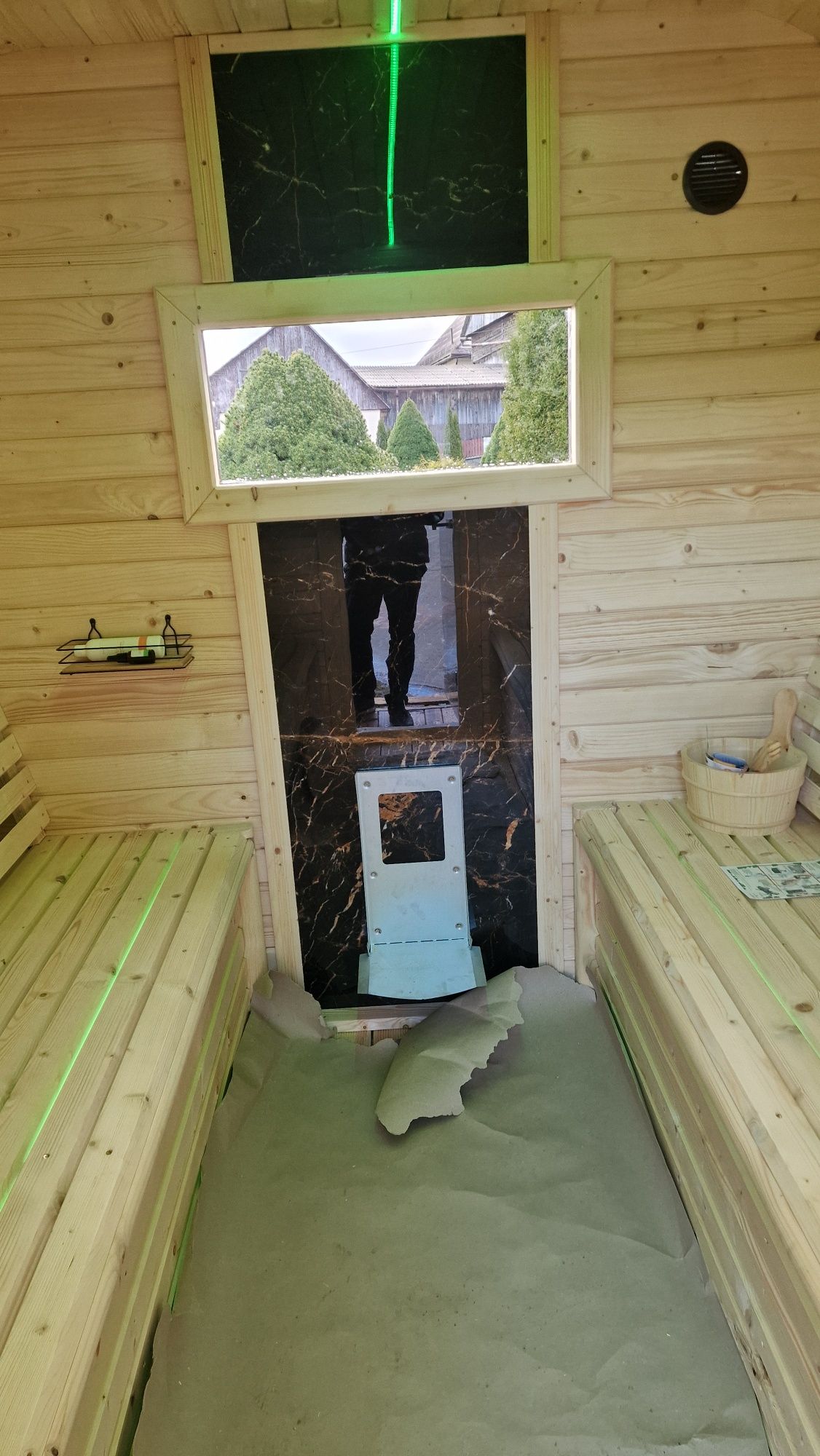 Sauna kwadratowa 300cm