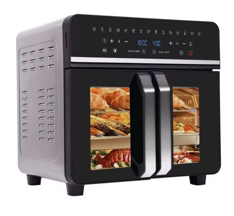 Двозонна аерофритюрниця аерогриль HYSapientia 22л 2400Вт