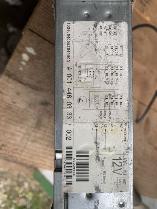 Тахограф на шайбах 12 вольт