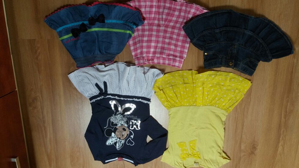 Zestaw paka lato sukienka bluzka koszulka spódniczka sweterki